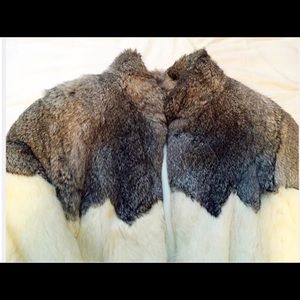 Natural Rabbit Fur Coat